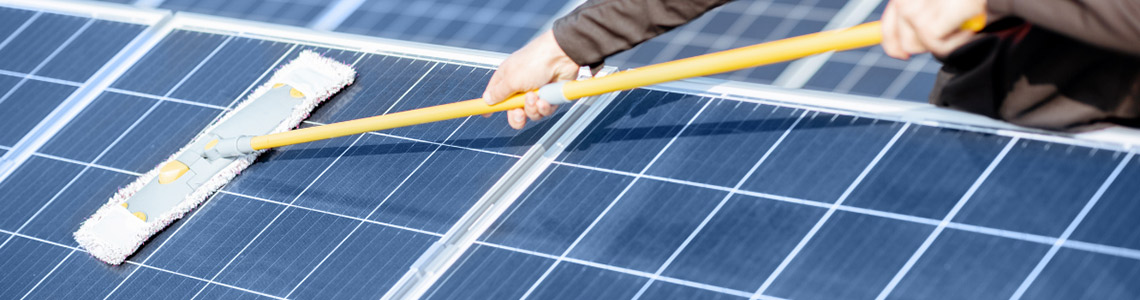 nettoyage panneaux solaires